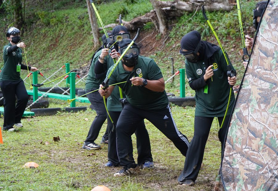 WRK Outdoor Learning training session