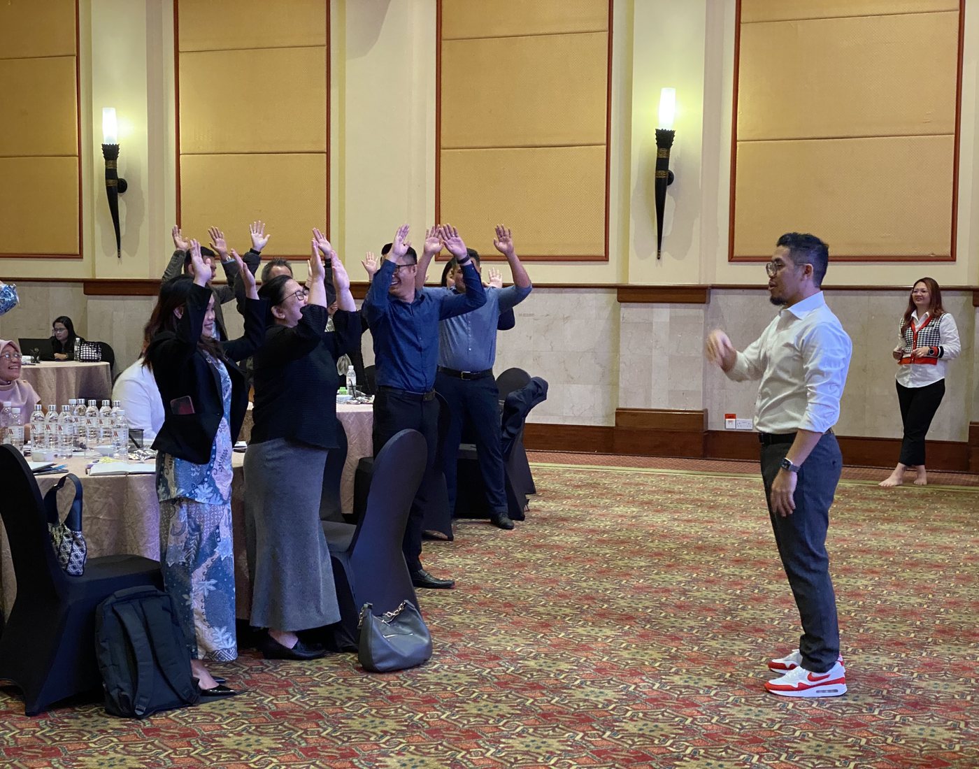 WRK training provider in Sarawak facilitating an interactive corporate training session in Kuching